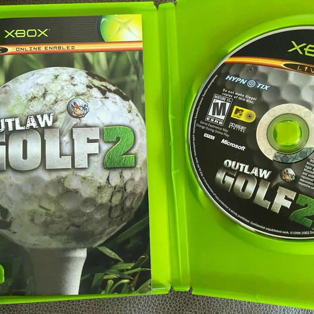 Outlaw Golf 2 (Microsoft Xbox, 2004)